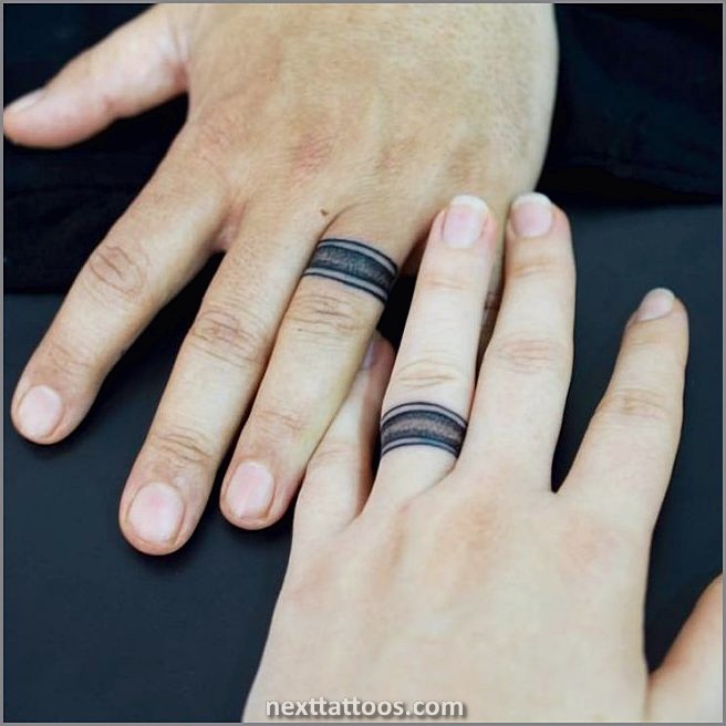 Mens Wedding Ring Tattoos Ideas