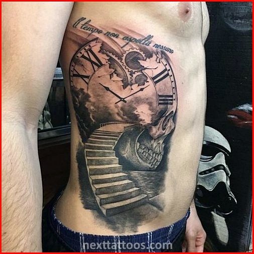 Male Rib Cage Tattoos - Getting a Tiger Tattoo