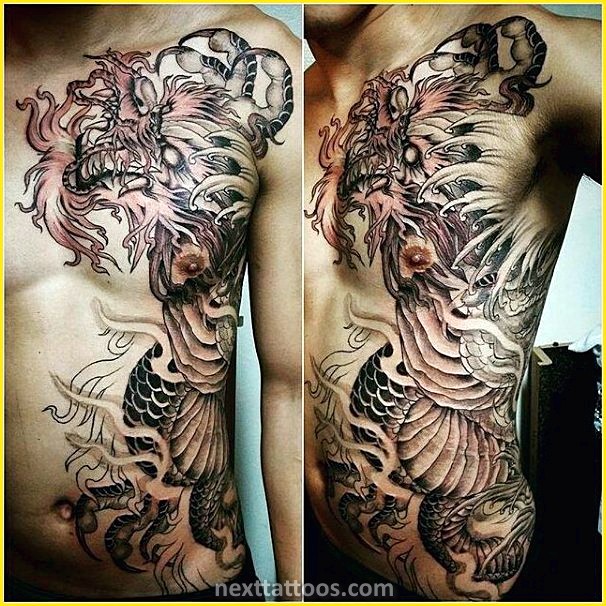 Male Rib Cage Tattoos - Getting a Tiger Tattoo