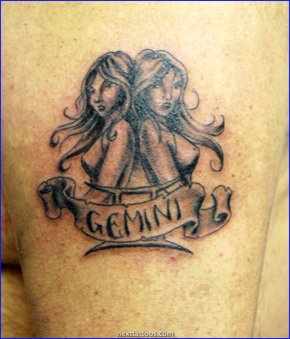 Male Gemini Tattoos - Discover Male Unique Gemini Tattoos