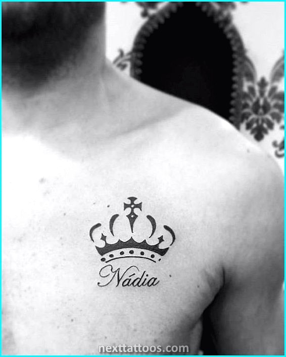 Small Male Chest Tattoos