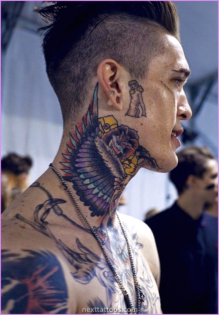 Male Back of Neck Tattoos