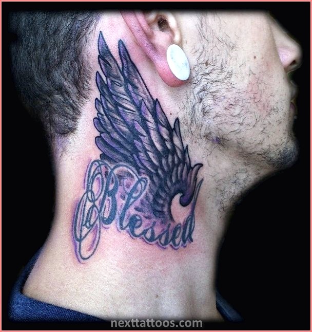 Male Back of Neck Tattoos