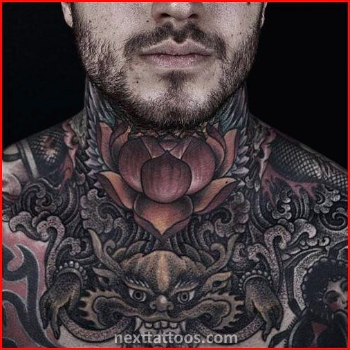 Male Back of Neck Tattoos