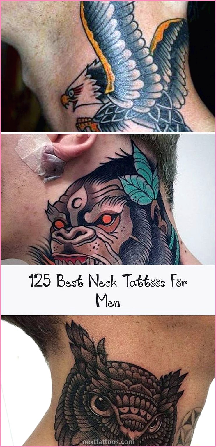 Male Back of Neck Tattoos