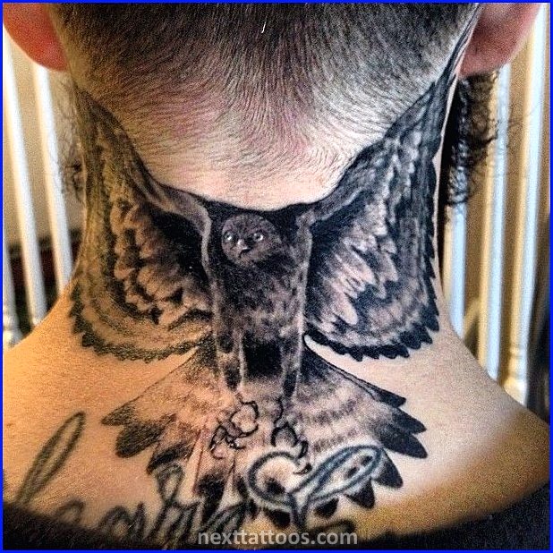 Male Back of Neck Tattoos