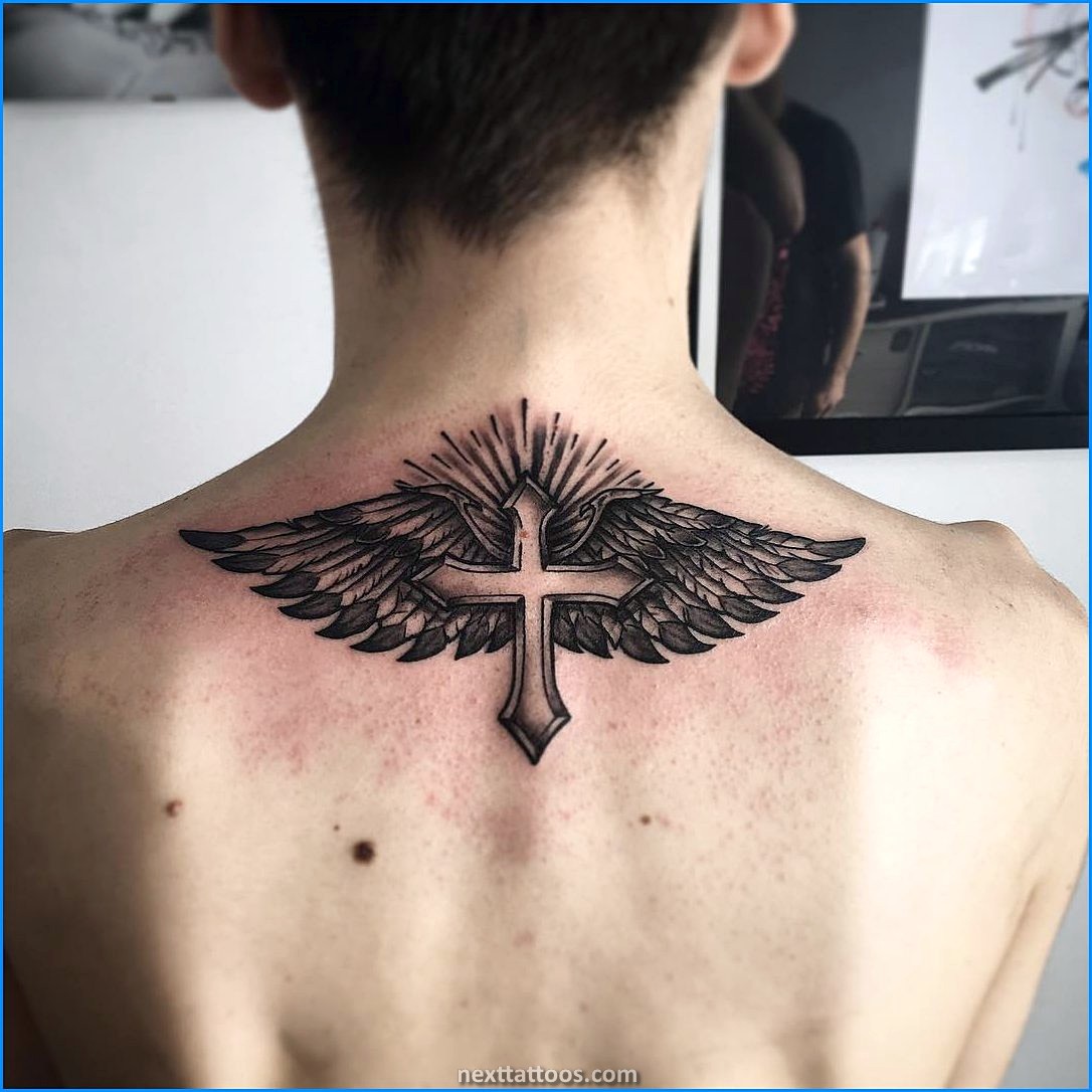 Male Back of Neck Tattoos