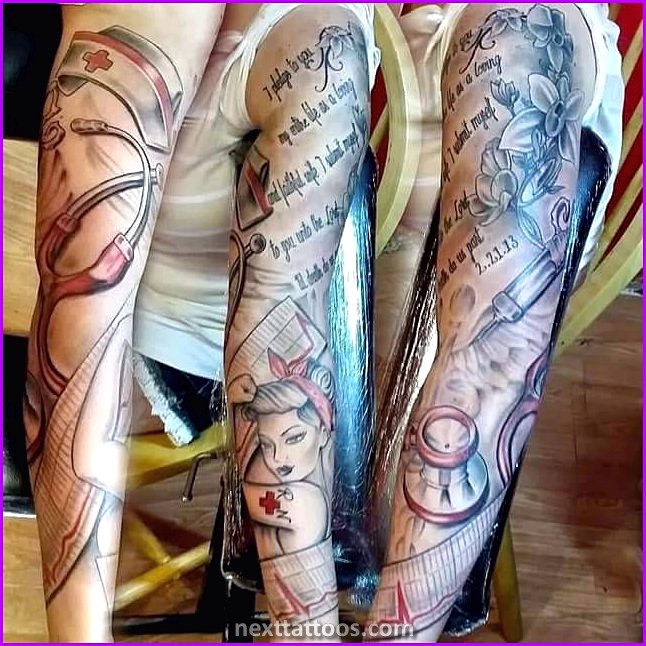 Cool Male Nurse Tattoos