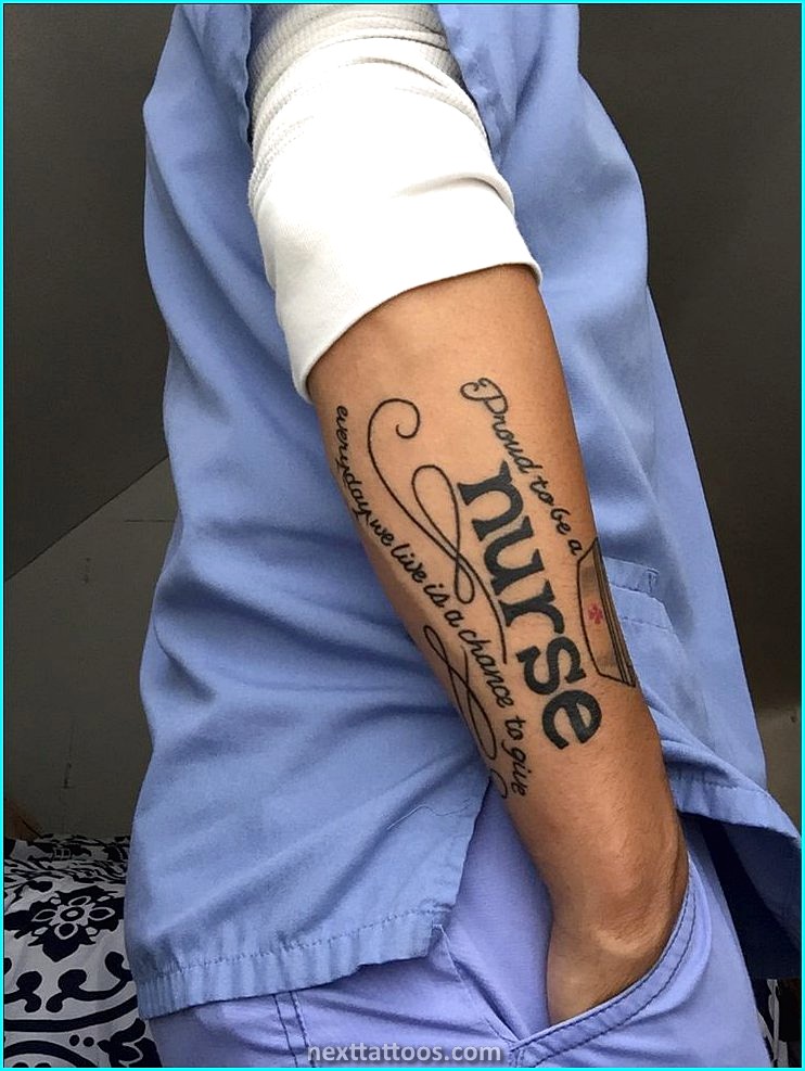 Cool Male Nurse Tattoos