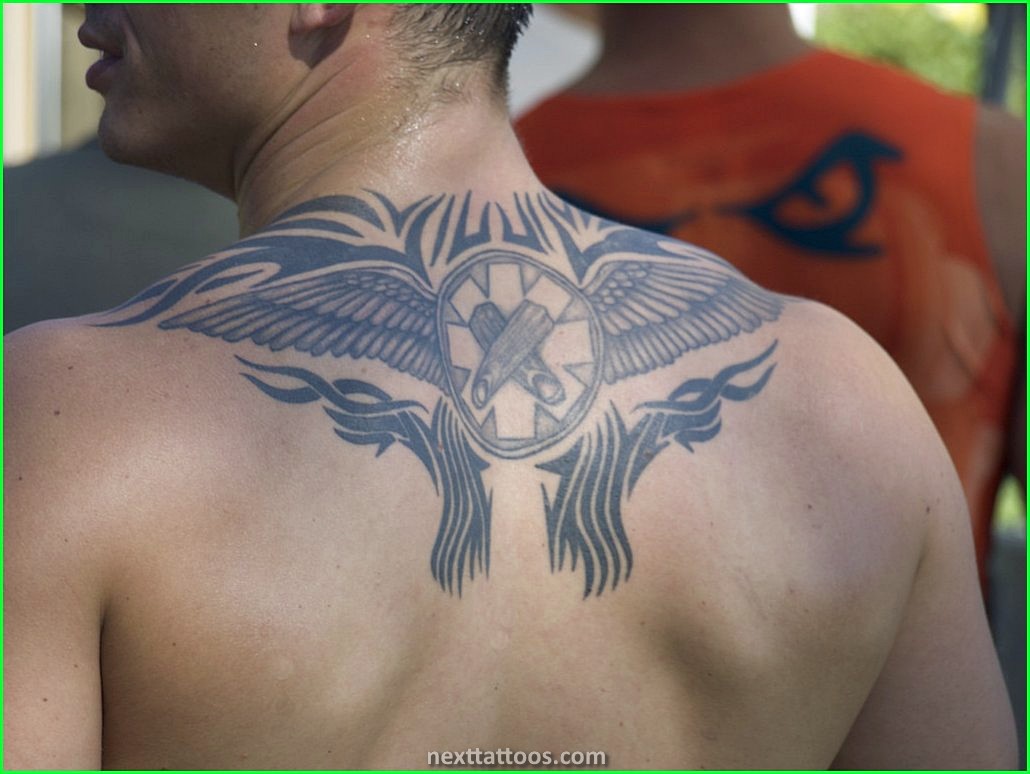 Male Back Tattoos Images