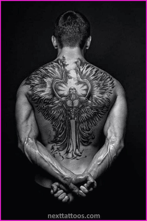 Male Back Tattoos Images