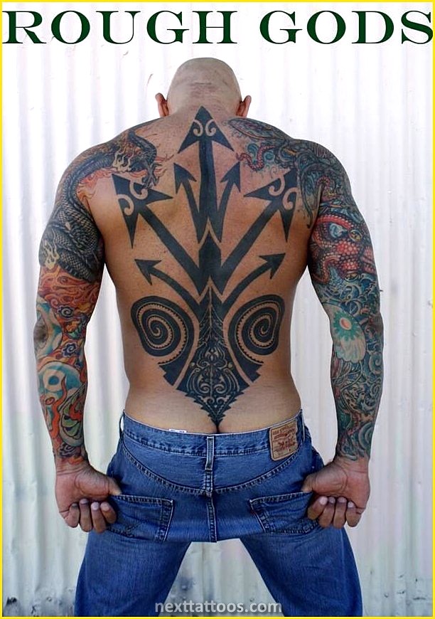 Male Back Tattoos Images