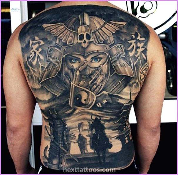 Male Back Tattoos Images