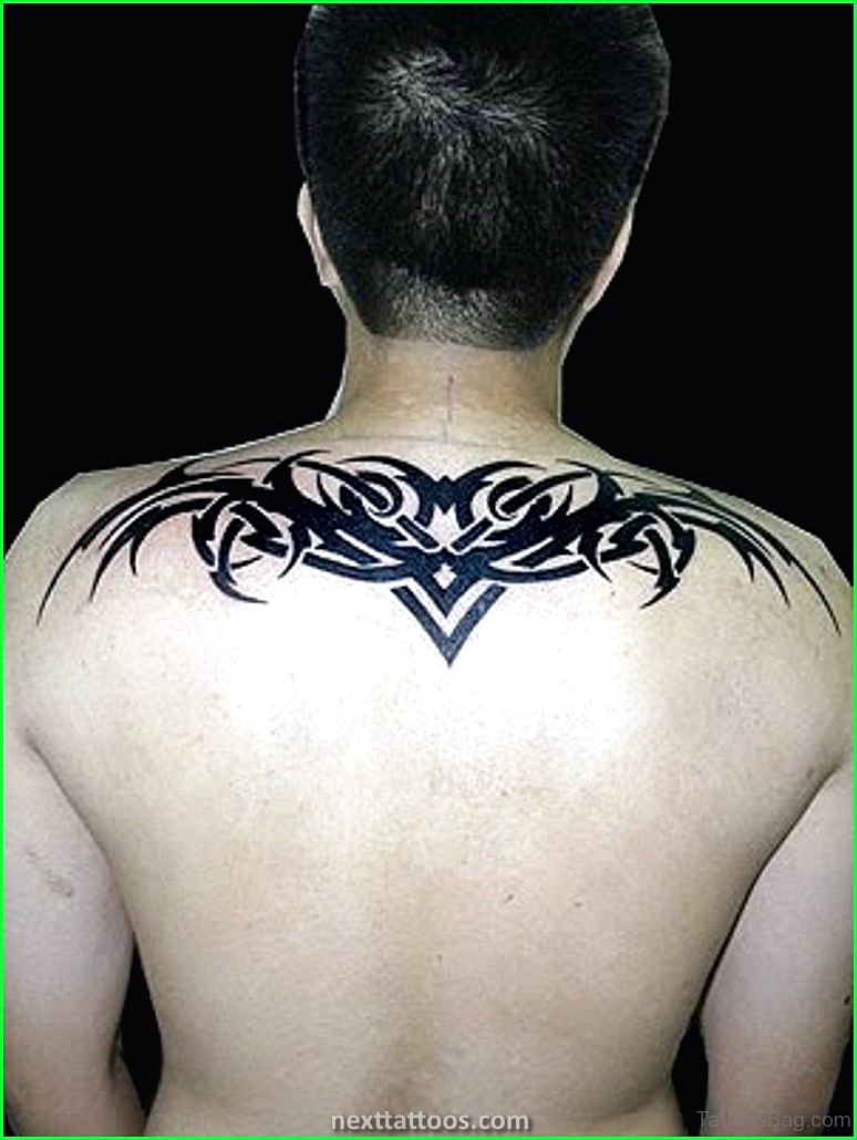 Male Back Tattoos Images