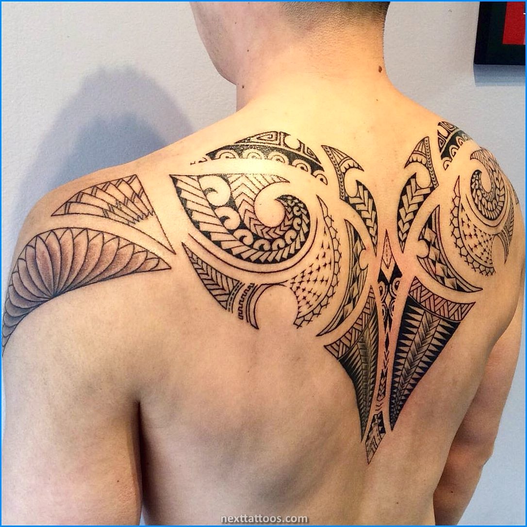 Male Back Tattoos Images