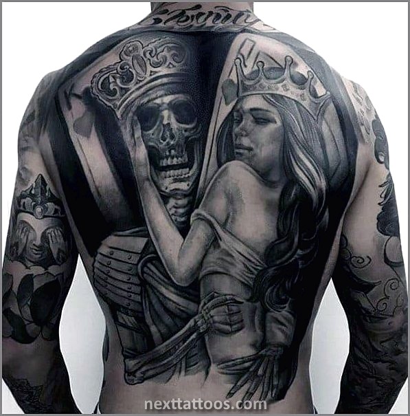 Male Back Tattoos Images