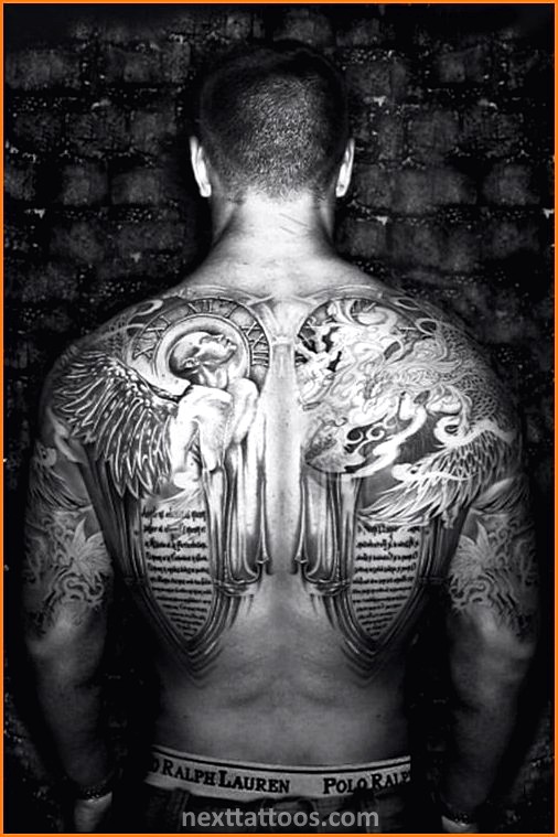 Male Back Tattoos Images