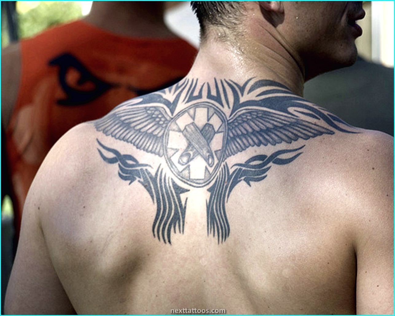 Male Back Tattoos Images