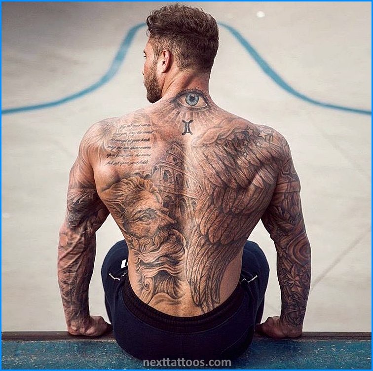 Male Back Tattoos Images