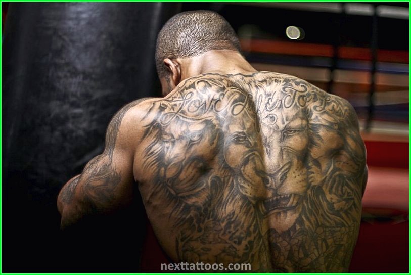 Male Back Tattoos Images