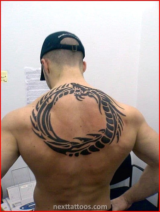 Male Back Tattoos Images