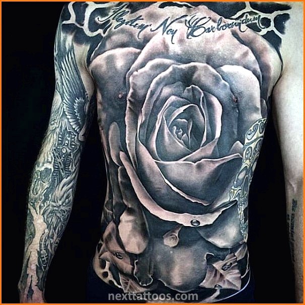 Male Lower Stomach Tattoos Pictures