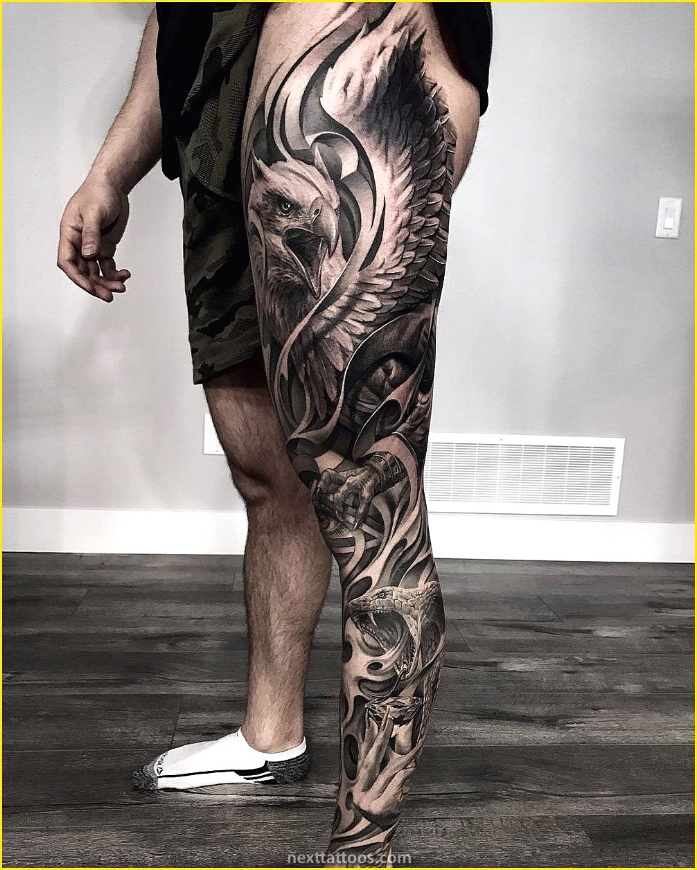 The Best Male Thigh Tattoos Small