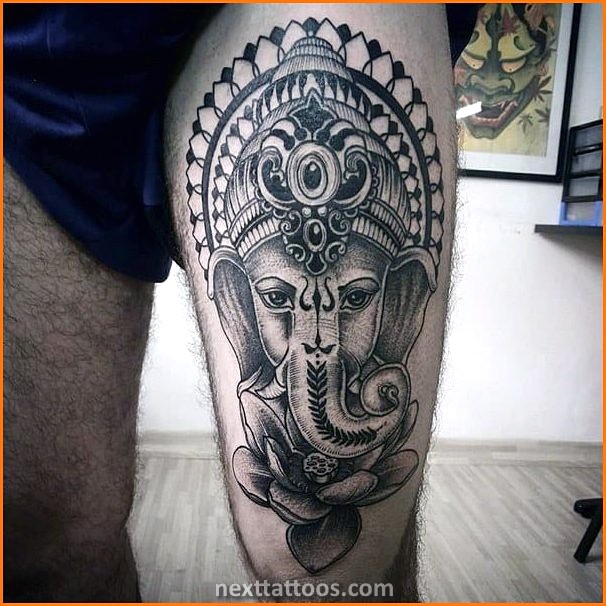 The Best Male Thigh Tattoos Small