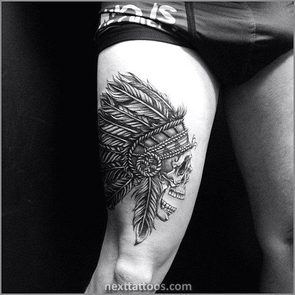 The Best Male Thigh Tattoos Small