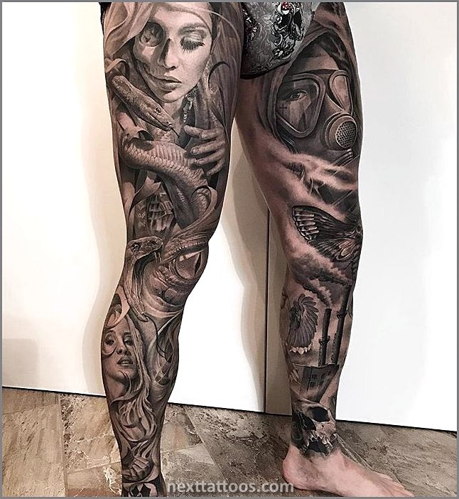 The Best Male Thigh Tattoos Small