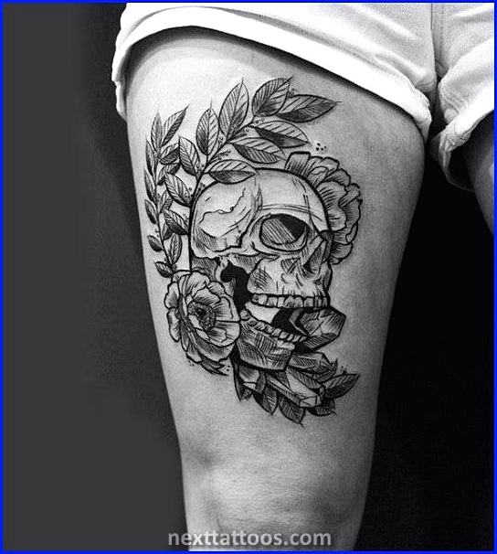 The Best Male Thigh Tattoos Small