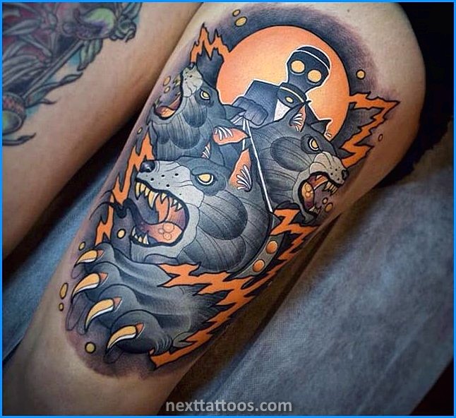 The Best Male Thigh Tattoos Small