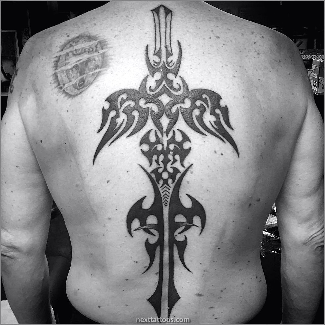 Male Spine Tattoos - Male Cool Spine Tattoos