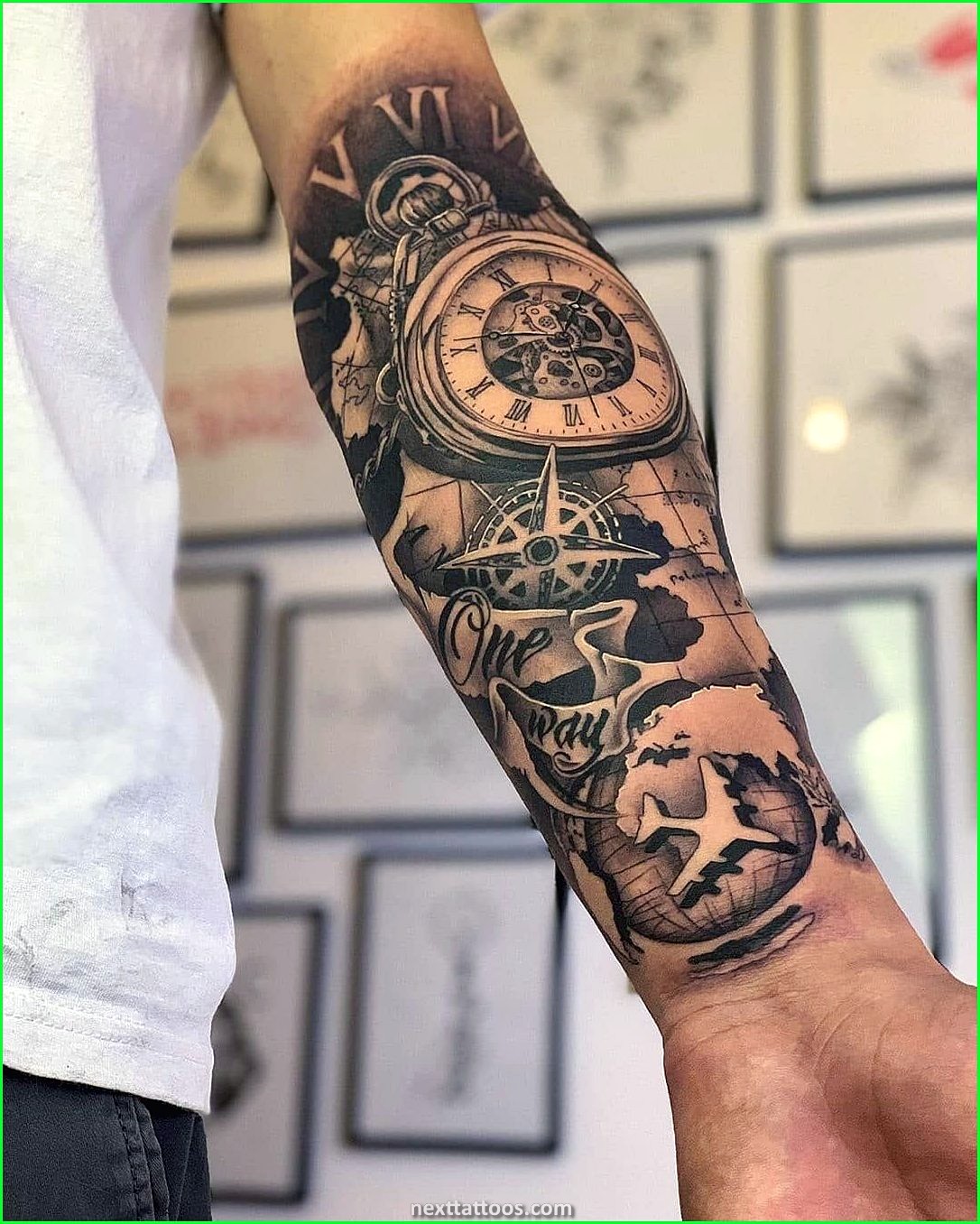 Male Forearm Tattoos Small