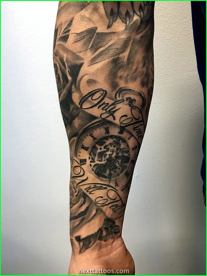 Male Forearm Tattoos Small