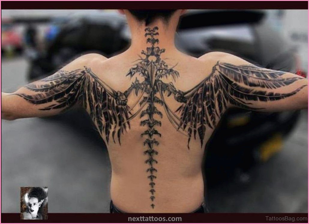 Cool Back Tattoos Male - Upper Back Tattoos Mens