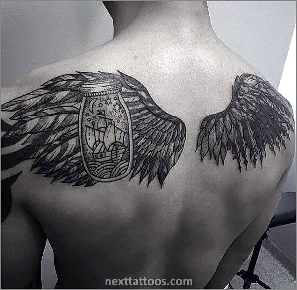 Cool Back Tattoos Male - Upper Back Tattoos Mens