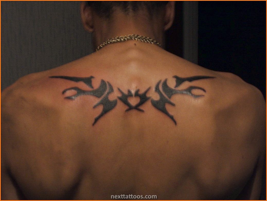 Cool Back Tattoos Male - Upper Back Tattoos Mens