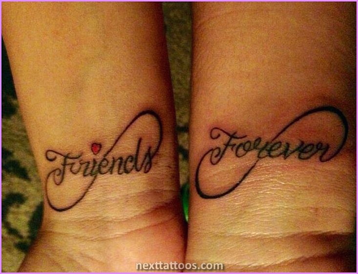 Tattoos of Male and Female Best Friend Tattoos