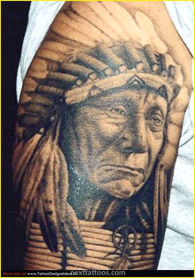 Male Cherokee Indian Tattoos and Meanings