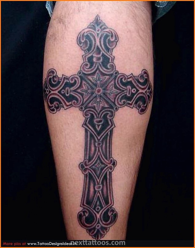 Male Cross Tattoos - Where to Get Inked