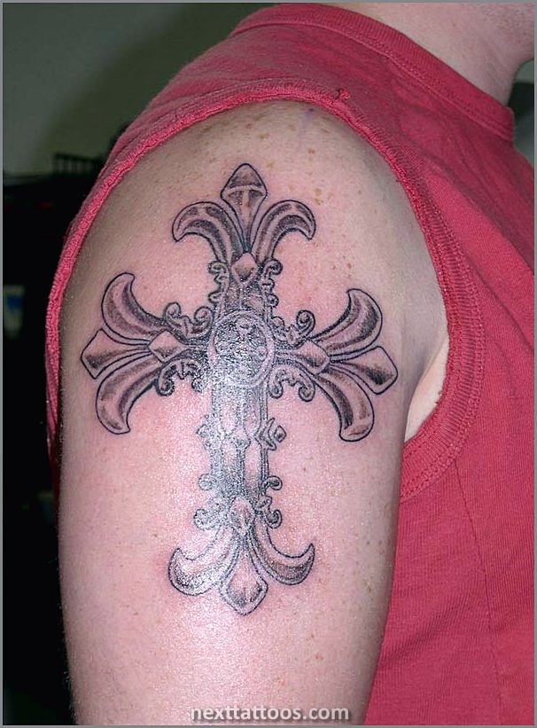 Male Cross Tattoos - Where to Get Inked