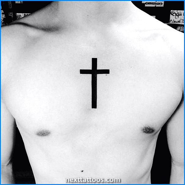 Male Cross Tattoos - Where to Get Inked