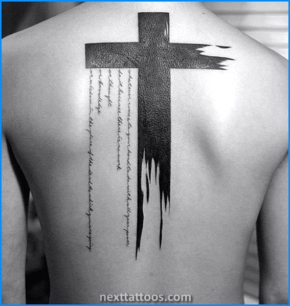 Male Cross Tattoos - Where to Get Inked