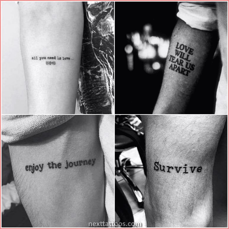 Meaningful Male Forearm Tattoos