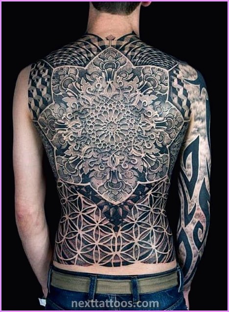 Full Back Tattoos Mens