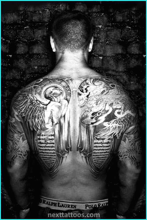 Full Back Tattoos Mens
