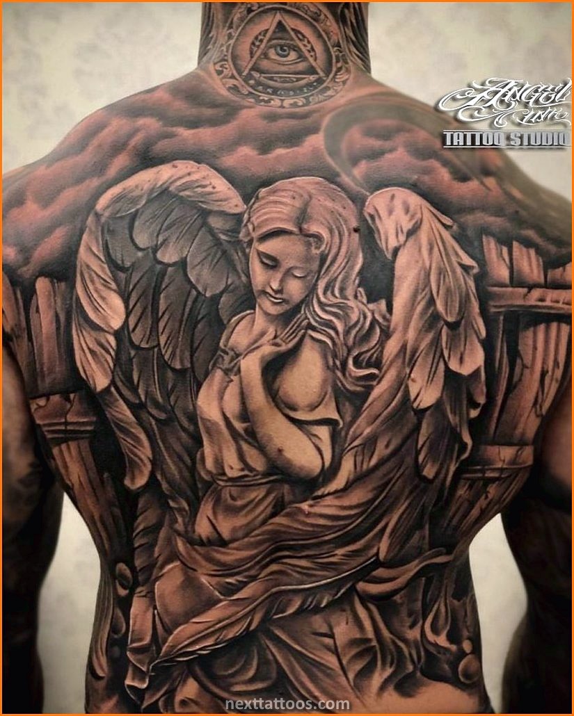 Full Back Tattoos Mens