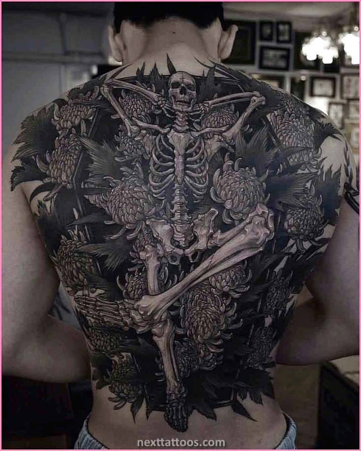 Full Back Tattoos Mens