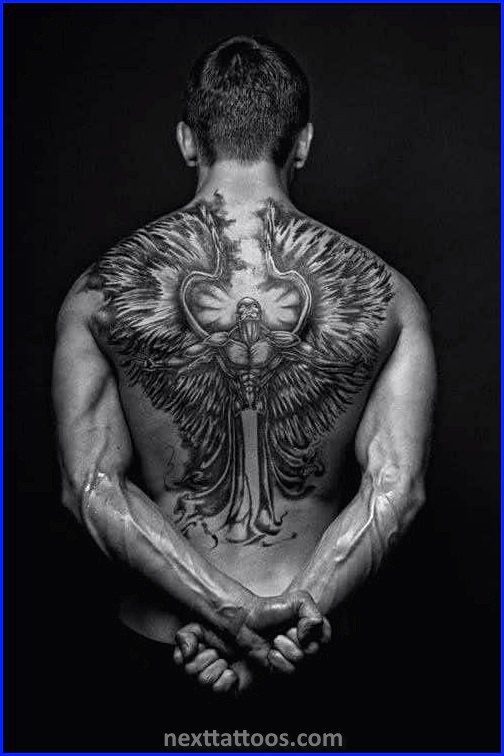 Full Back Tattoos Mens